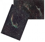 Assemblage Dentelles du Cygne NGC 6960 & 6992