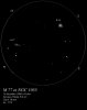 M 77 et NGC 1055 deux galaxies dans la Baleine